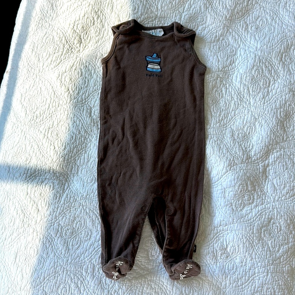 Life is good footsie romper 0-3 Mo